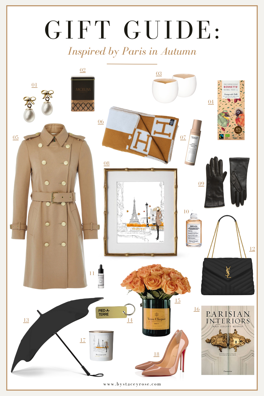 An Autumn in Paris inspired gift guide