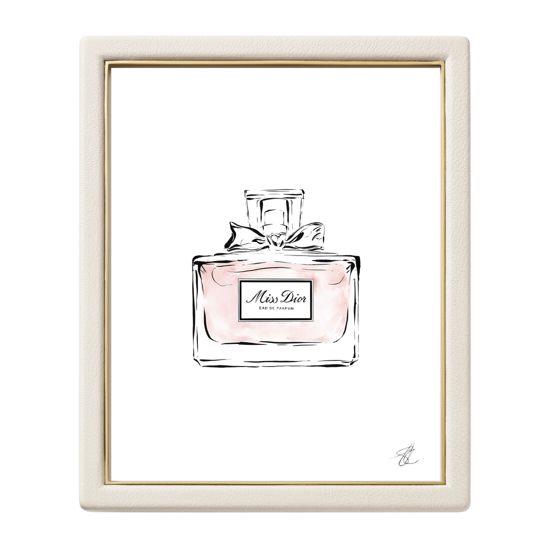 Perfume Wall Art | Miss Dior