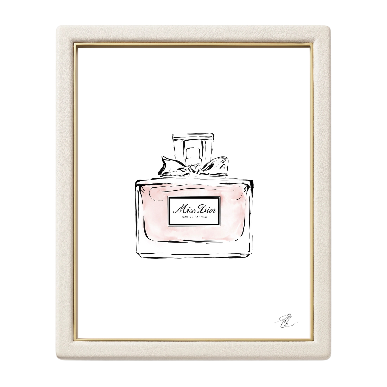 Perfume Wall Art | Miss Dior