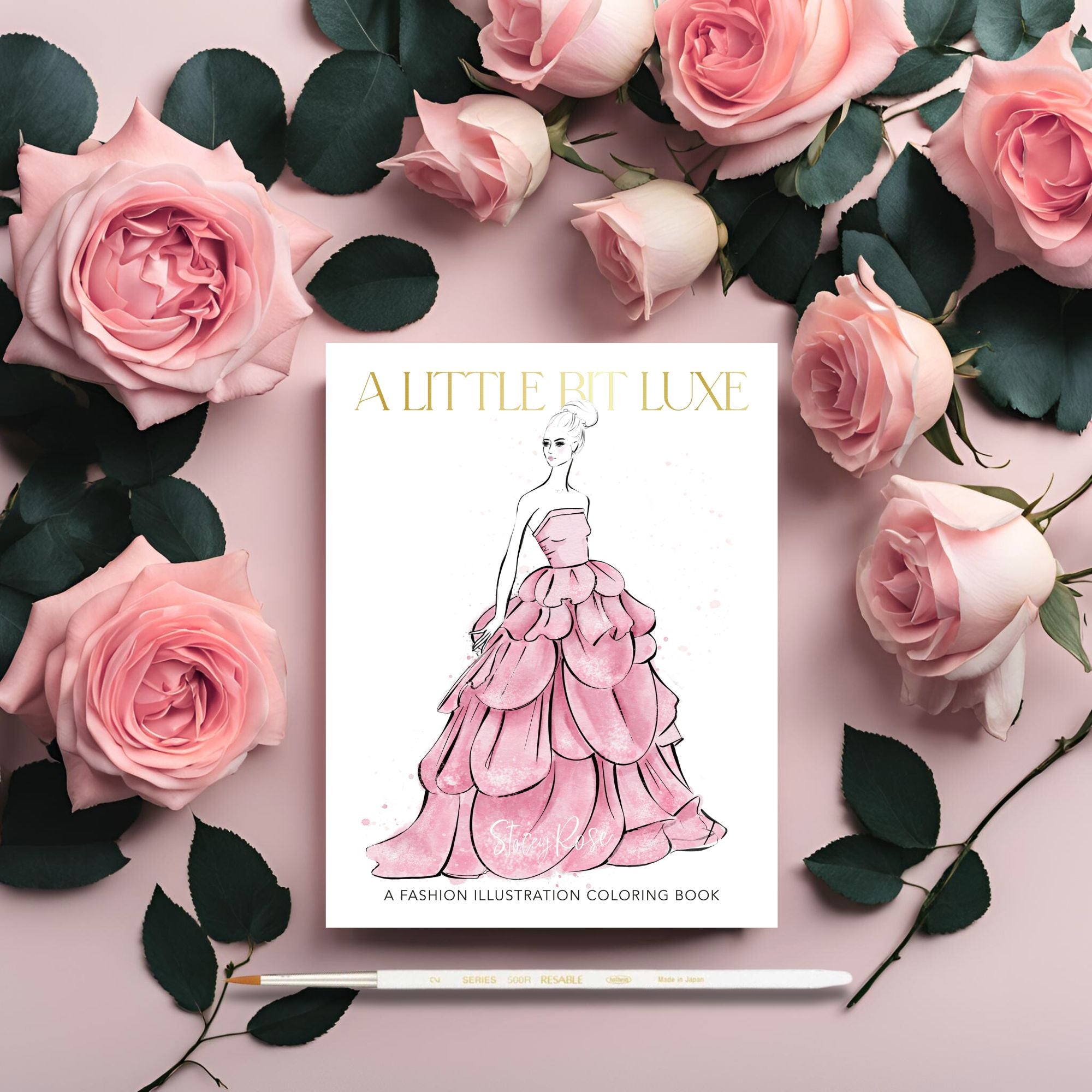 (PREORDER) COLORING BOOK: A little bit luxe