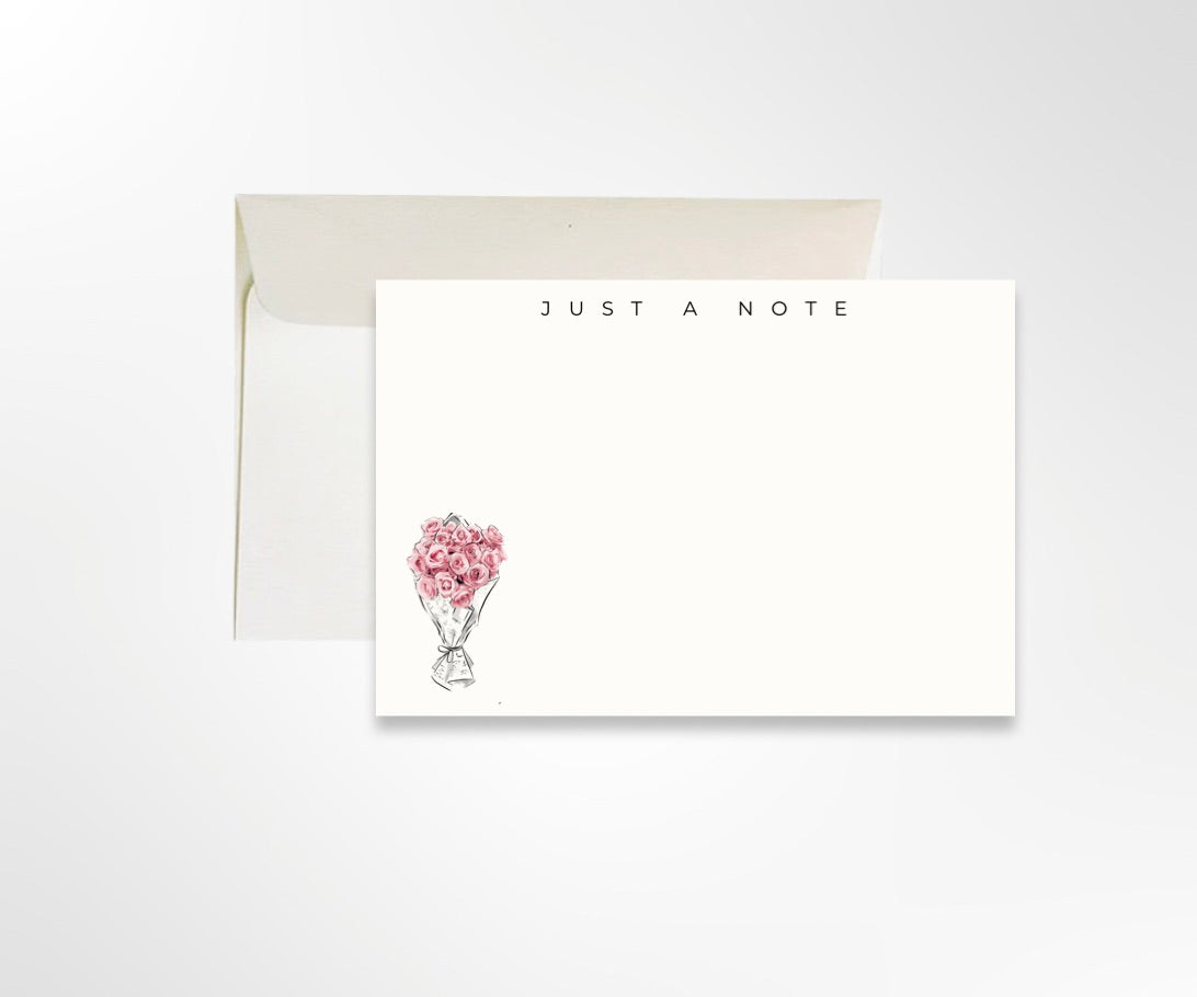 The Rose Bouquet - note cards set