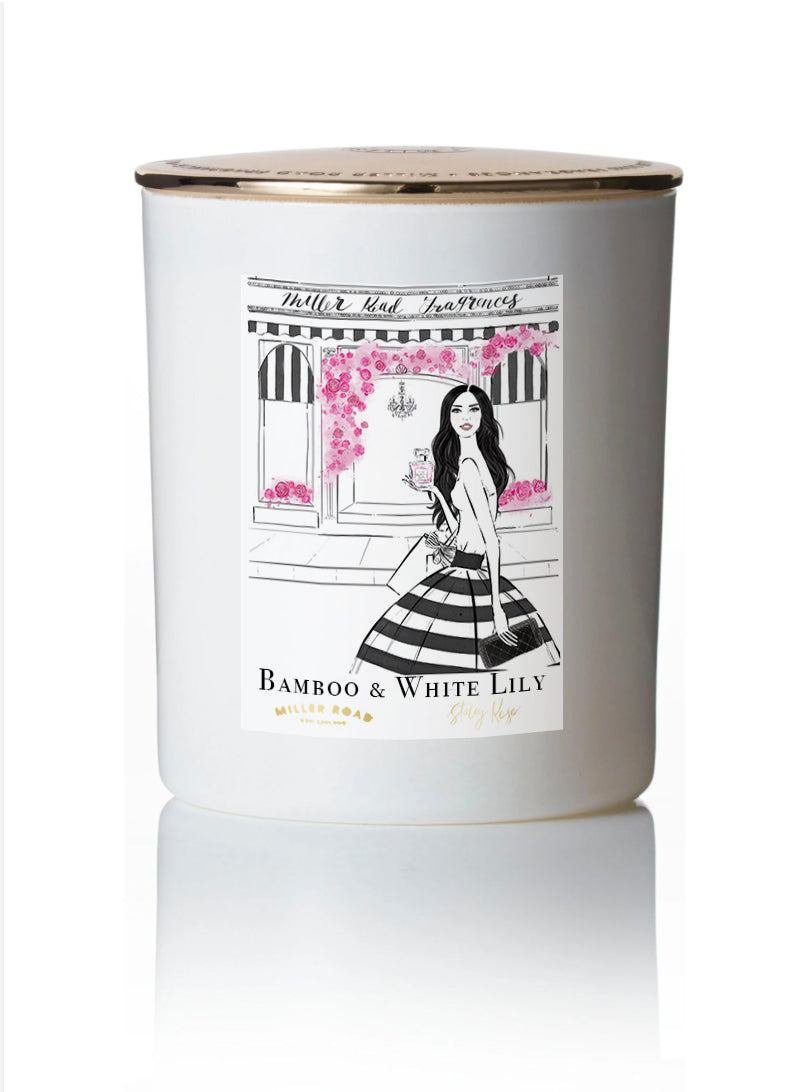 CANDLE: BAMBOO &amp; WHITE LILY